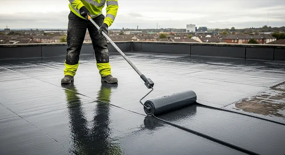 Flat roofing by Roof Revive Galway